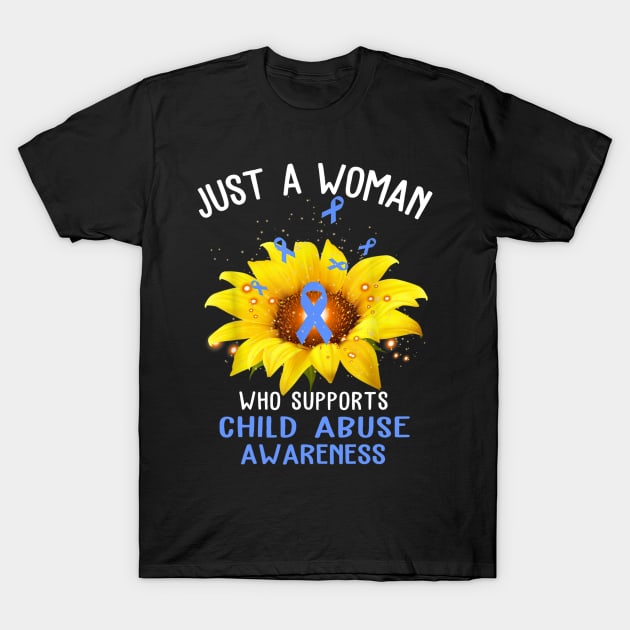 Just A Woman Who Supports Child Abuse T-Shirt by craiglimu